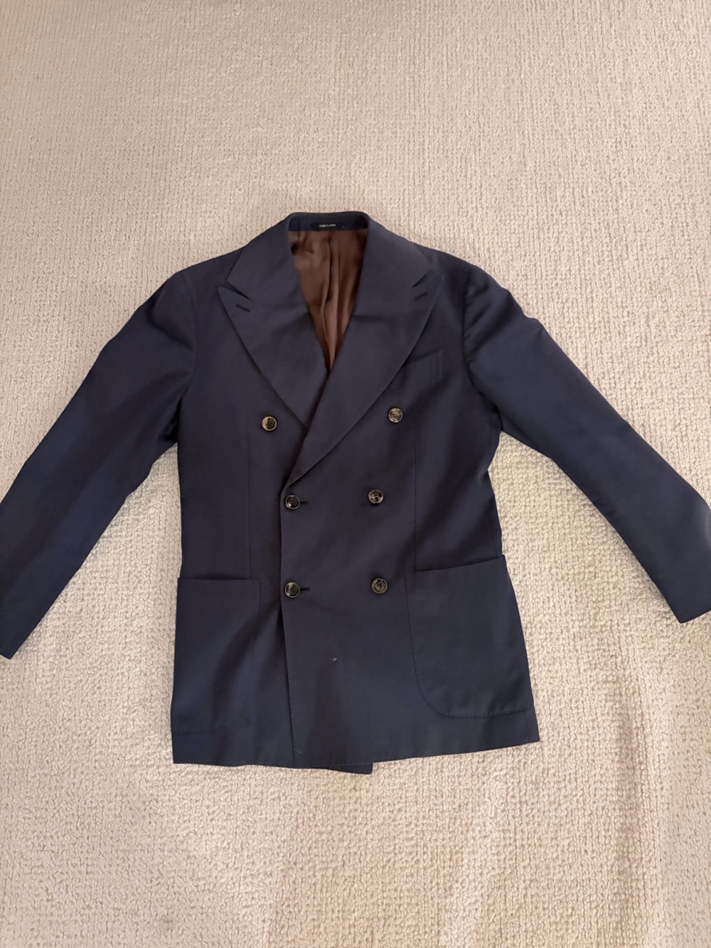 Suitsupply Double-Breasted Navy blazer